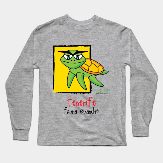 Tortuga boba Long Sleeve T-Shirt by wanchinet1